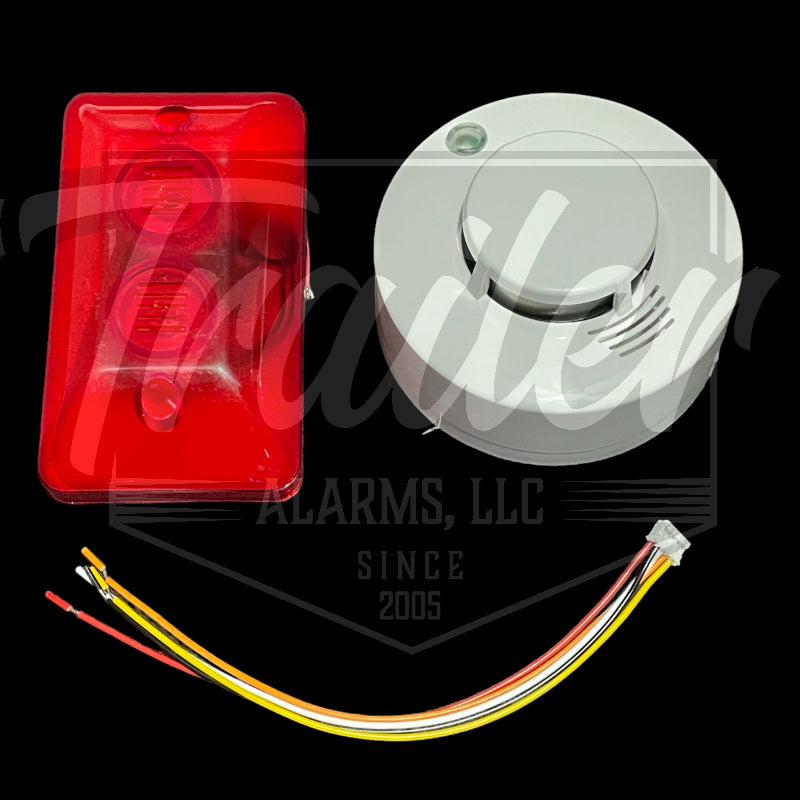 Smoke Detector w/ External Siren