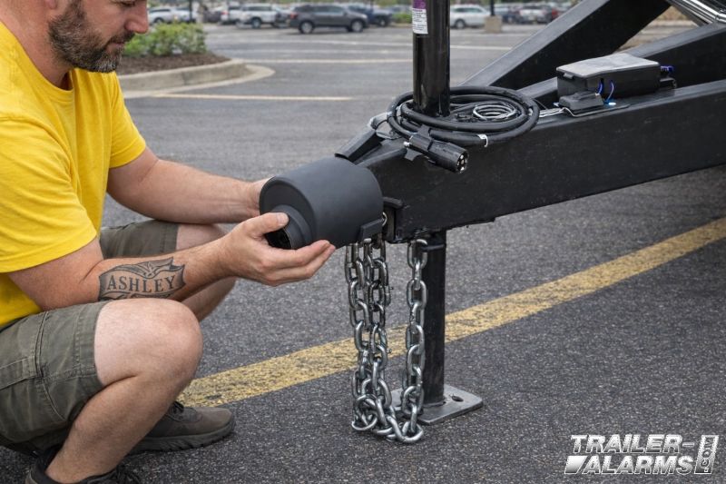 Exposed Safety Chains