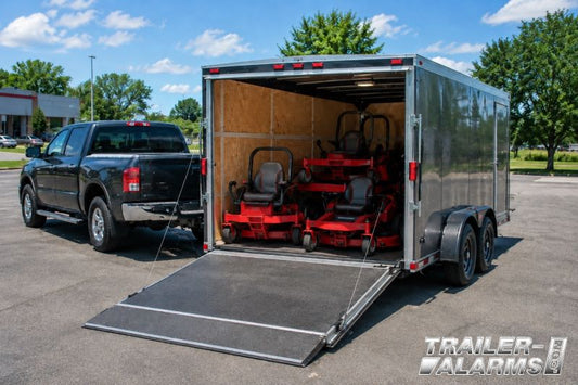 Lawn trailer theft is real