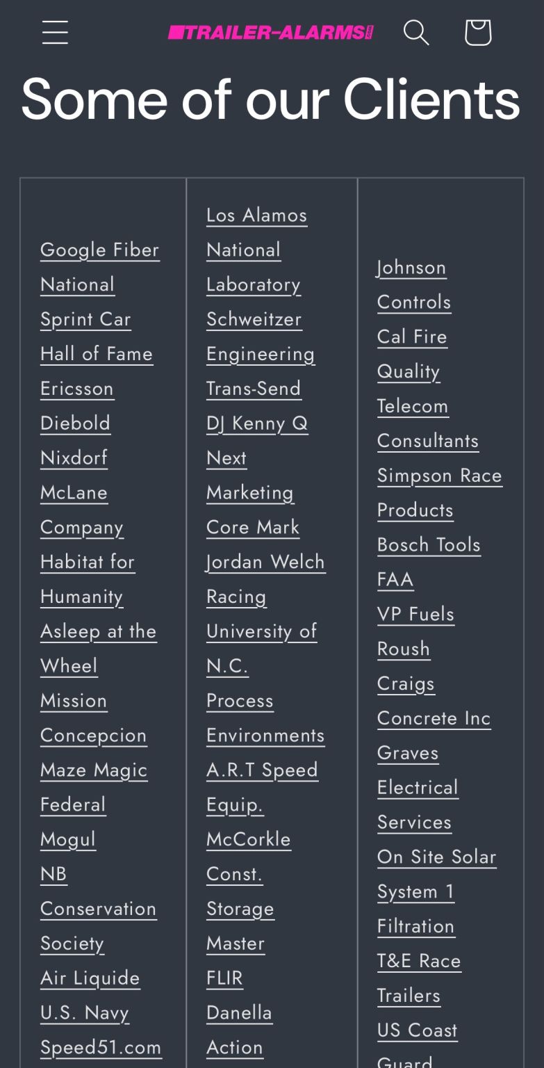 Some of Our Clients