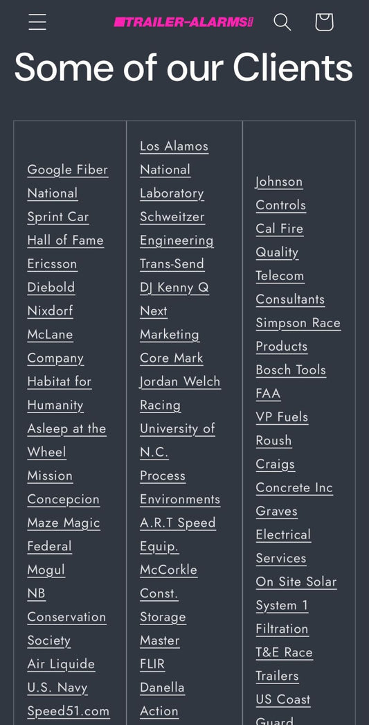 Some of Our Clients