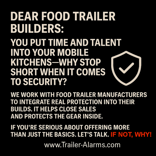 Dear food trailer builders: