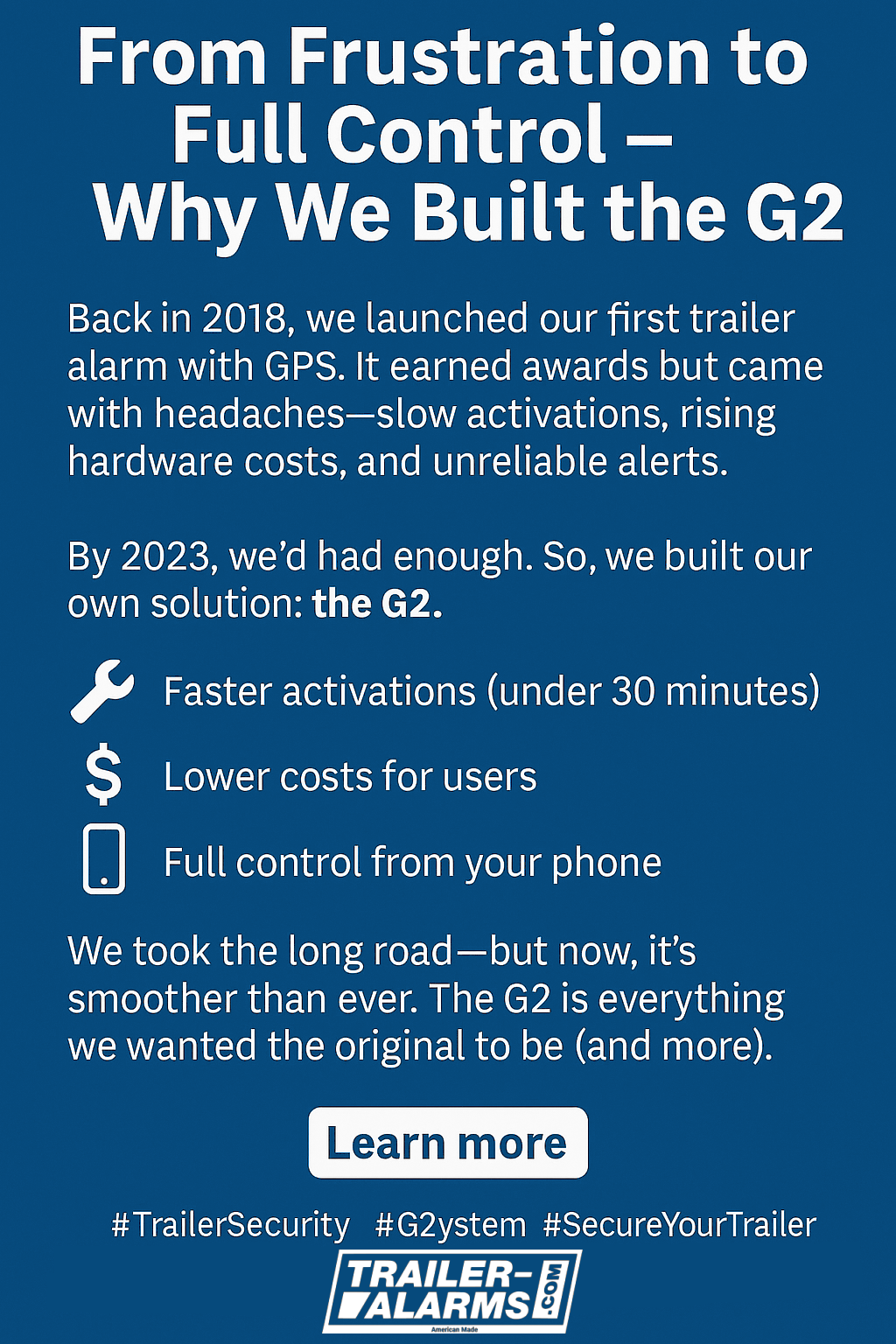 From Frustration to Full Control – Why We Built the G2