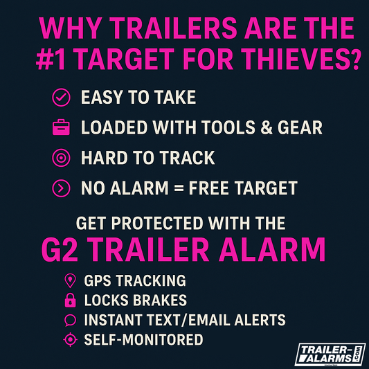 🔒 Why Trailers Are the #1 Target for Thieves—And What You Can Do About It