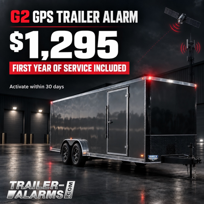 Trailer Alarm with GPS Tracking Built for Theft Prevention
